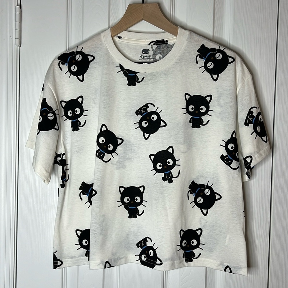 COPY - Chococat Sanrio Boxy T-Shirt, Semi-Crop